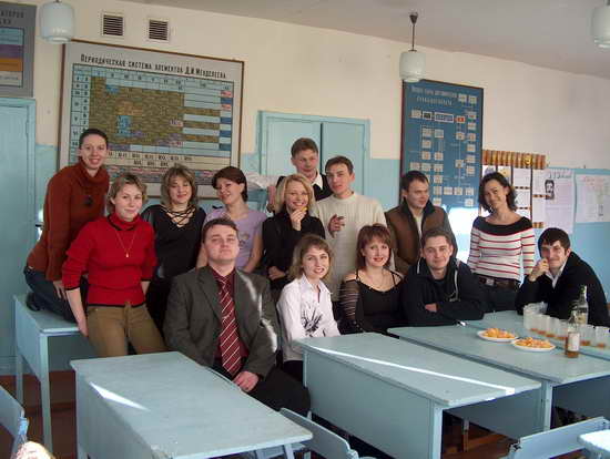 Встреча выпускников Мещеринской средней школы [5 февраля 2005 года]